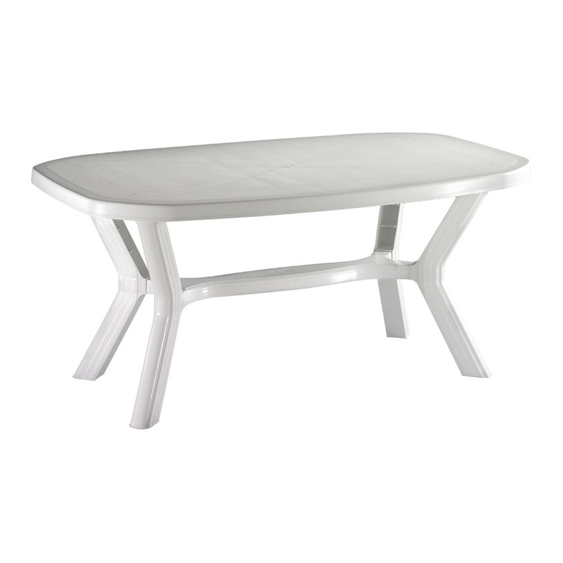 ПЛАСТМАСОВА МАСА ANTIBE160x95x73cm WH ПЛАСТМАСОВА МАСА ANTIBE160x95x73cm WH