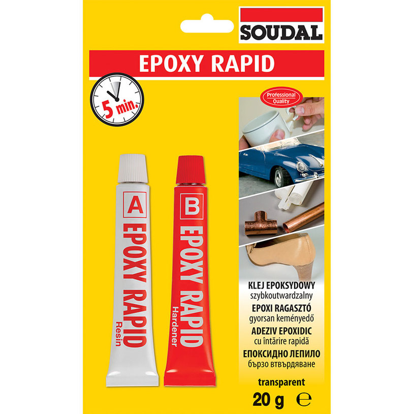 EPOXY RAPID МОНТАЖНО ЛЕПИЛО 2х10 g EPOXY RAPID МОНТАЖНО ЛЕПИЛО 2х10 g