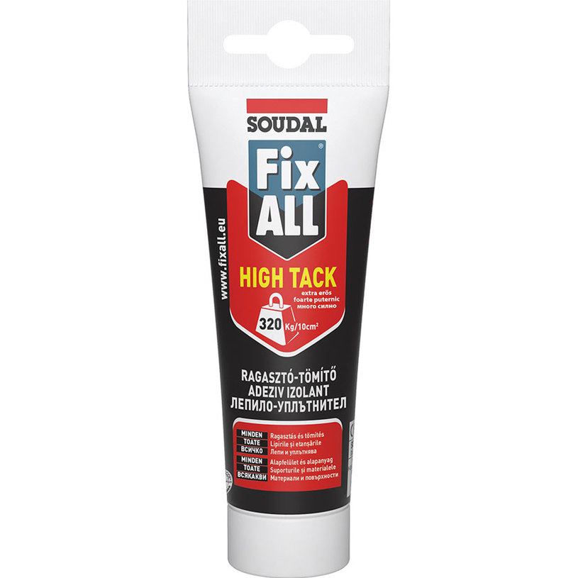 FIX ALL HIGH TACK МОНТАЖНО ЛЕПИЛО 125 ml FIX ALL HIGH TACK МОНТАЖНО ЛЕПИЛО 125 ml