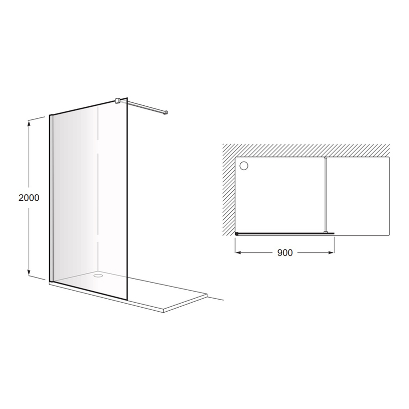 ПАРАВАН ROCA DISTRICT 90 BLK AMB0109016 ПАРАВАН ROCA DISTRICT 90 BLK AMB0109016