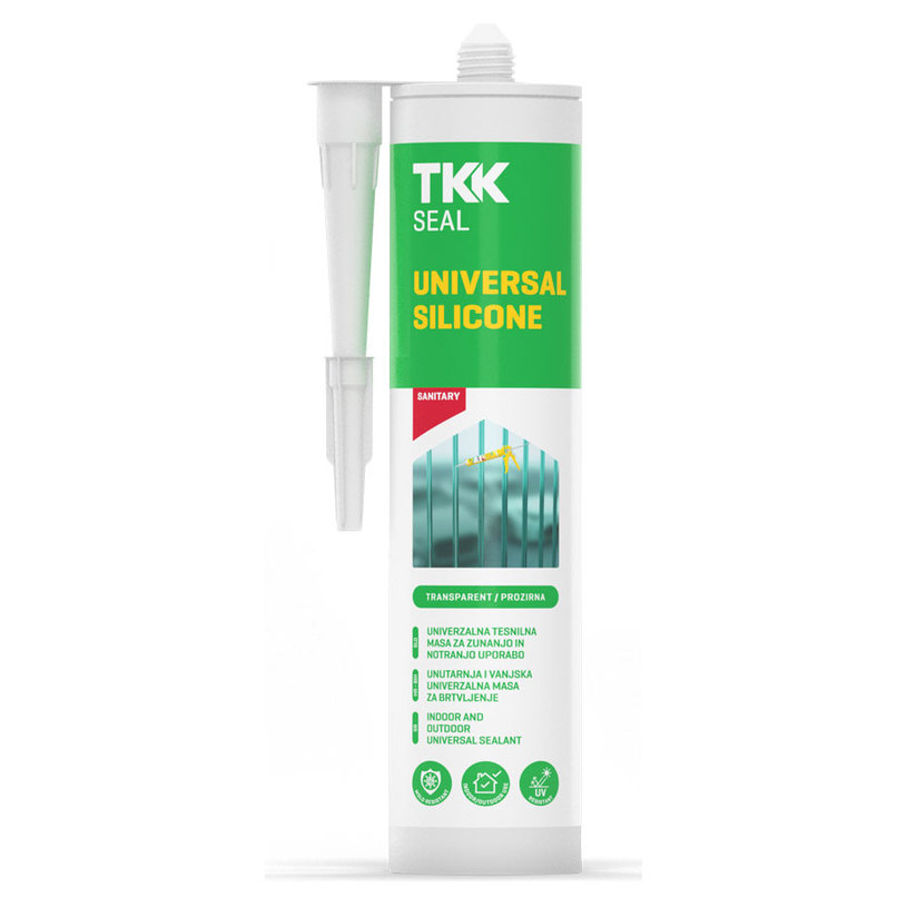 САНИТАРЕН СИЛИКОН TKK SEAL ПРОЗР. 260ML САНИТАРЕН СИЛИКОН TKK SEAL ПРОЗР. 260ML