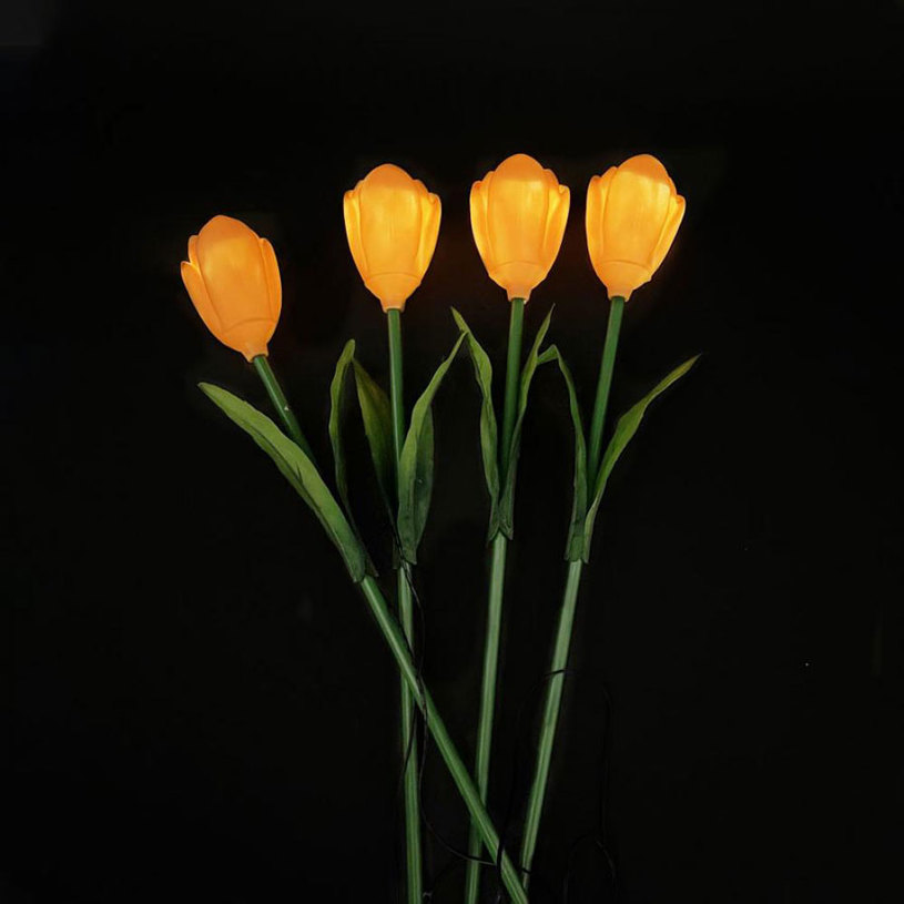 &LED СОЛ. ЛАМПА 0.36W IP44 4БР. TULIPS &LED СОЛ. ЛАМПА 0.36W IP44 4БР. TULIPS