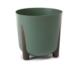 ПЛАСТМАСОВА КАШПА Ф34CM LAMELA FRIDA ECO WOOD ПЛАСТМАСОВА КАШПА Ф34CM LAMELA FRIDA ECO WOOD