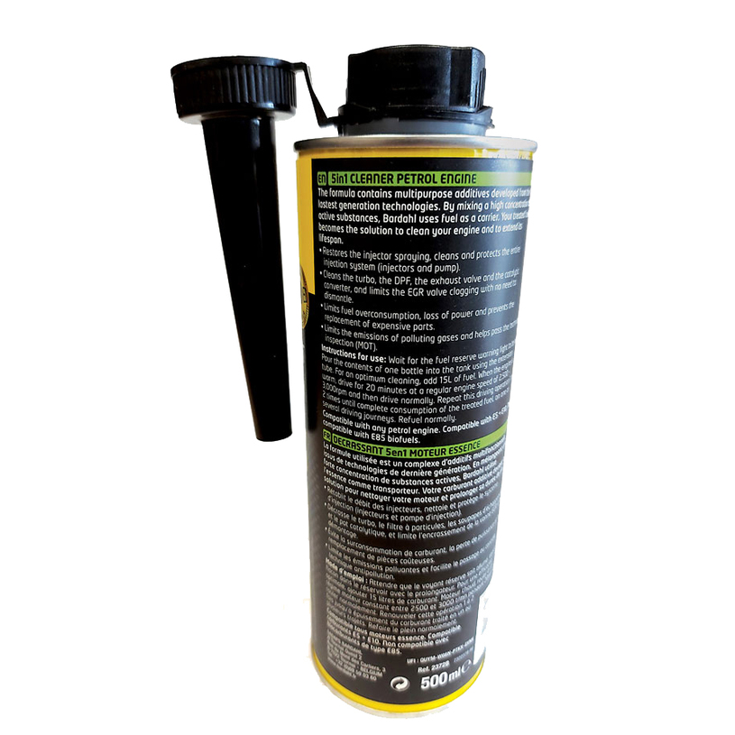 BARDAHL ПОЧ НА ГОР.С-МА БЕНЗИН 5В1 500ML BARDAHL ПОЧ НА ГОР.С-МА БЕНЗИН 5В1 500ML