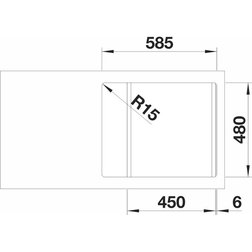 КУХНЕНСКА МИВКА DINAS 45S MINI 60,5X50Д@ КУХНЕНСКА МИВКА DINAS 45S MINI 60,5X50Д@