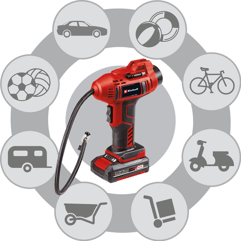 EINHELL АК КОМПРЕСОР CE-CC 18 LI PXC EINHELL АК КОМПРЕСОР CE-CC 18 LI PXC