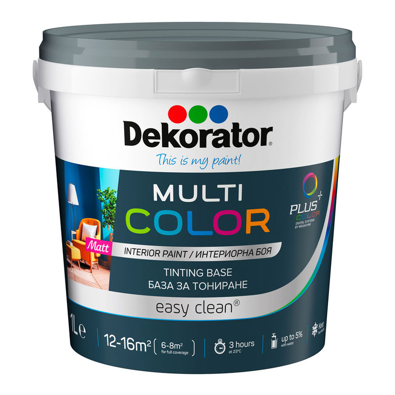 ***DEКORATOR МУЛТИКОЛОР БАЗА P 1 L ***DEКORATOR МУЛТИКОЛОР БАЗА P 1 L
