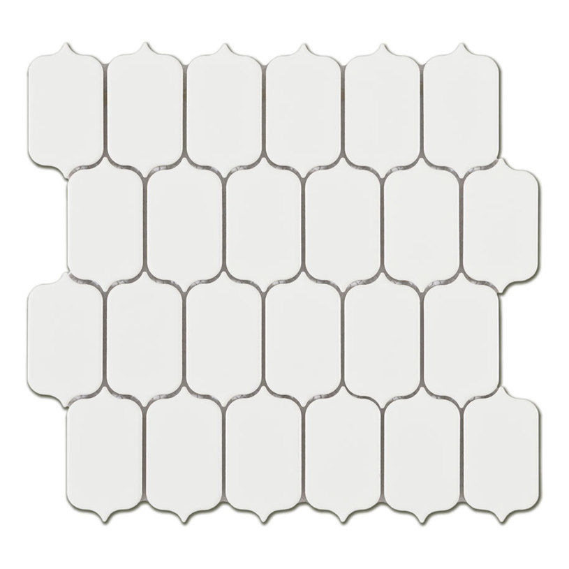 #МОЗАЙКА LANTERN WHITE GLOSS 25.9X26.7 #МОЗАЙКА LANTERN WHITE GLOSS 25.9X26.7