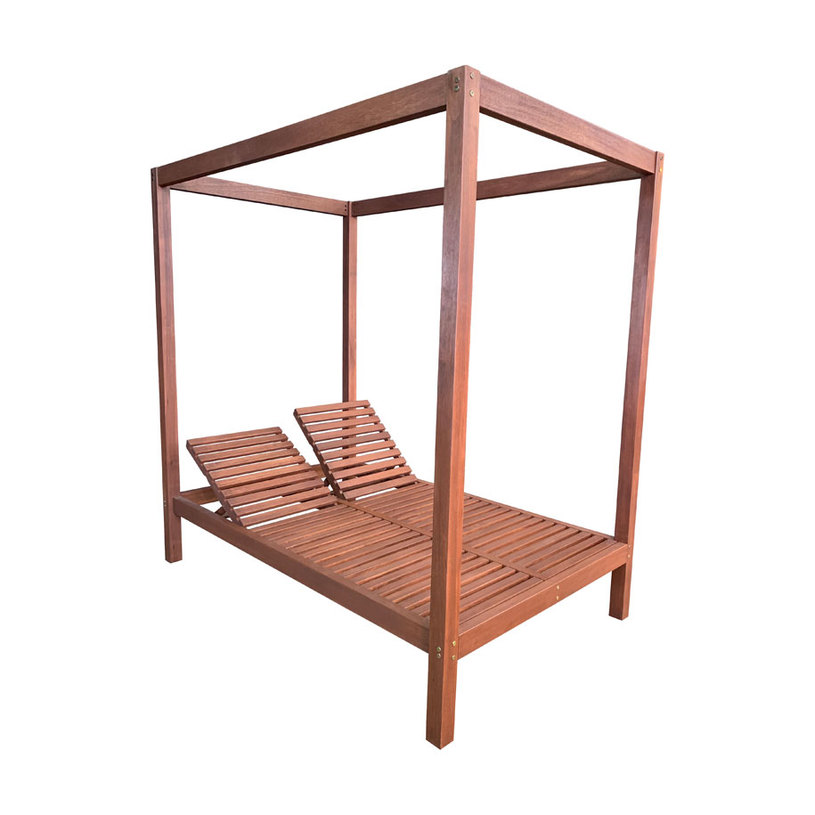Двоен шезлонг шатра Meranti 210x134x212 Двоен шезлонг шатра Meranti 210x134x212