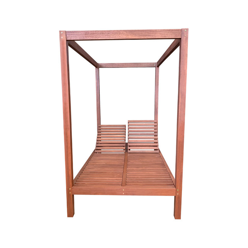 Двоен шезлонг шатра Meranti 210x134x212 Двоен шезлонг шатра Meranti 210x134x212