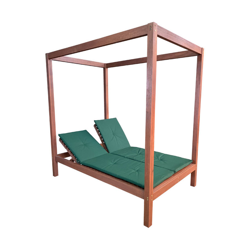 Двоен шезлонг шатра Meranti 210x134x212 Двоен шезлонг шатра Meranti 210x134x212