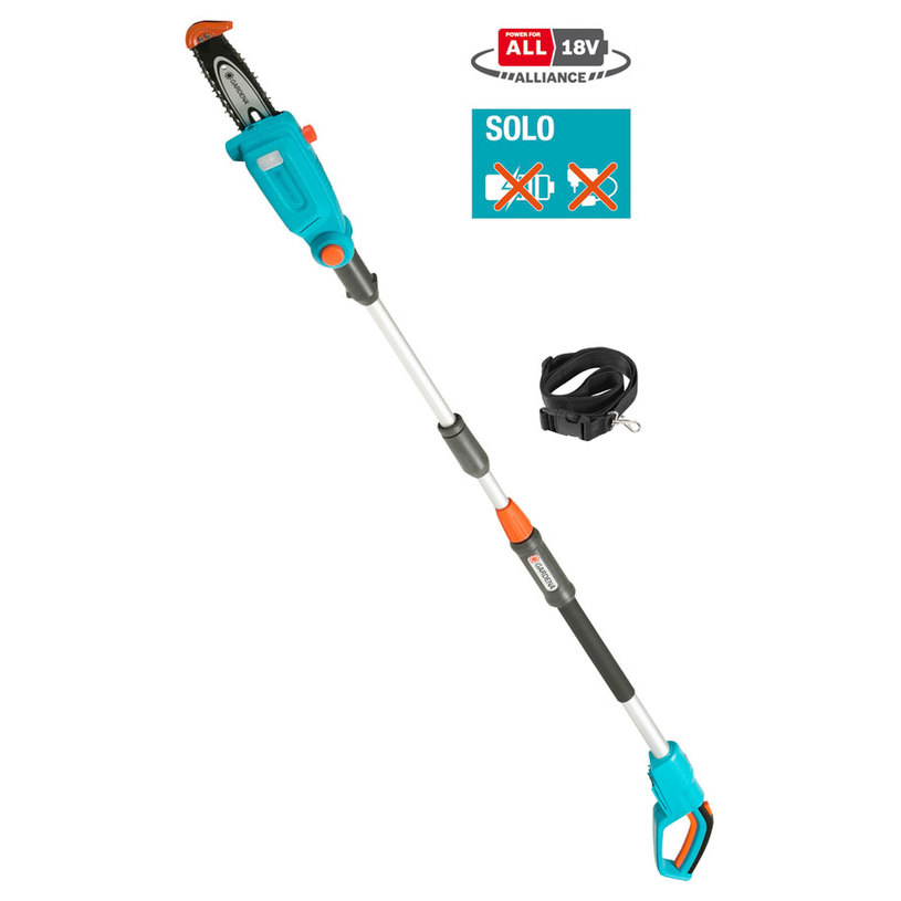 GARDENA ТЕЛЕСК. АК. КАСТР.TCS20/18V SOLO GARDENA ТЕЛЕСК. АК. КАСТР.TCS20/18V SOLO