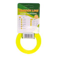 КОРДА ЗА ТРИМЕР ПРОФИЛ КРЪГ GARDEN LINE 1.3 MM 15 M КОРДА ЗА ТРИМЕР ПРОФИЛ КРЪГ GARDEN LINE 1.3 MM 15 M