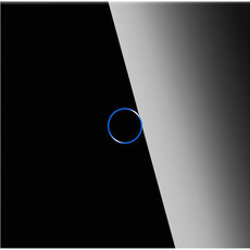 СТЪКЛЕН ПАНЕЛ ЗА ЕДИНИЧЕН И ДЕВИАТОРЕН КЛЮЧ ЧЕРЕН LUXON СТЪКЛЕН ПАНЕЛ ЗА ЕДИНИЧЕН И ДЕВИАТОРЕН КЛЮЧ ЧЕРЕН LUXON