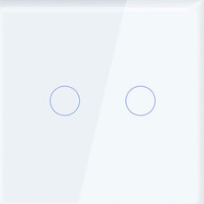 СТЪКЛЕН ПАНЕЛ ЗА ДВОЕН КЛЮЧ БЯЛ LUXON СТЪКЛЕН ПАНЕЛ ЗА ДВОЕН КЛЮЧ БЯЛ LUXON