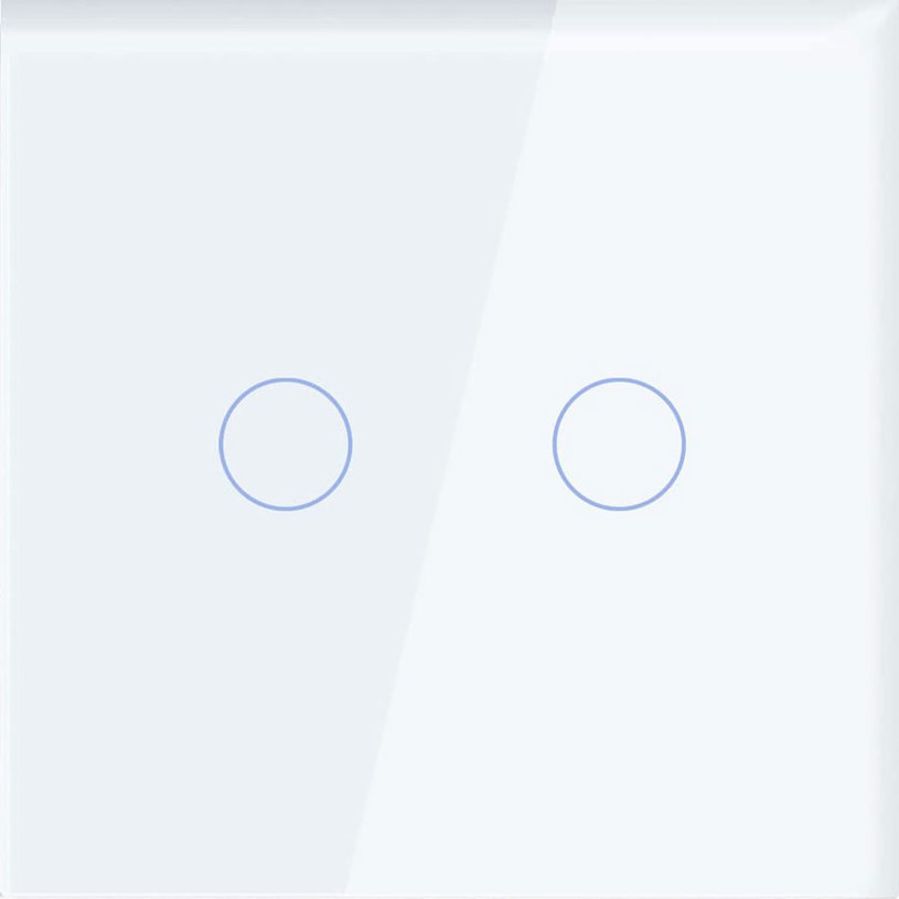 РАМКА СТЪКЛО ЗА ДВОЕН КЛЮЧ СЕНЗ БЯЛ РАМКА СТЪКЛО ЗА ДВОЕН КЛЮЧ СЕНЗ БЯЛ