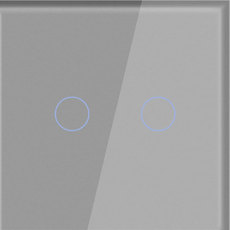 СТЪКЛЕН ПАНЕЛ ЗА ДВОЕН КЛЮЧ СИВ LUXON СТЪКЛЕН ПАНЕЛ ЗА ДВОЕН КЛЮЧ СИВ LUXON