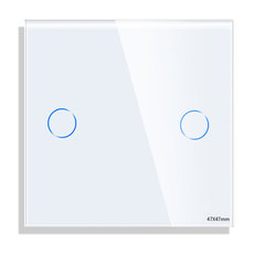 СТЪКЛЕН ПАНЕЛ МАЛЪК ЗА ДВОЕН КЛЮЧ БЯЛ LUXON СТЪКЛЕН ПАНЕЛ МАЛЪК ЗА ДВОЕН КЛЮЧ БЯЛ LUXON