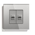 РОЗЕТКА 2XRJ45 CAT5 РАМКА СИВА LUXON РОЗЕТКА 2XRJ45 CAT5 РАМКА СИВА LUXON
