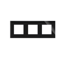 РАМКА ТРОЙНА СТЪКЛО ЧЕРЕН LUXON РАМКА ТРОЙНА СТЪКЛО ЧЕРЕН LUXON