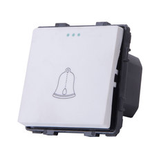 БУТОН ЗА ЗВЪНЕЦ МЕХАНИЗЪМ БЯЛ LUXON БУТОН ЗА ЗВЪНЕЦ МЕХАНИЗЪМ БЯЛ LUXON