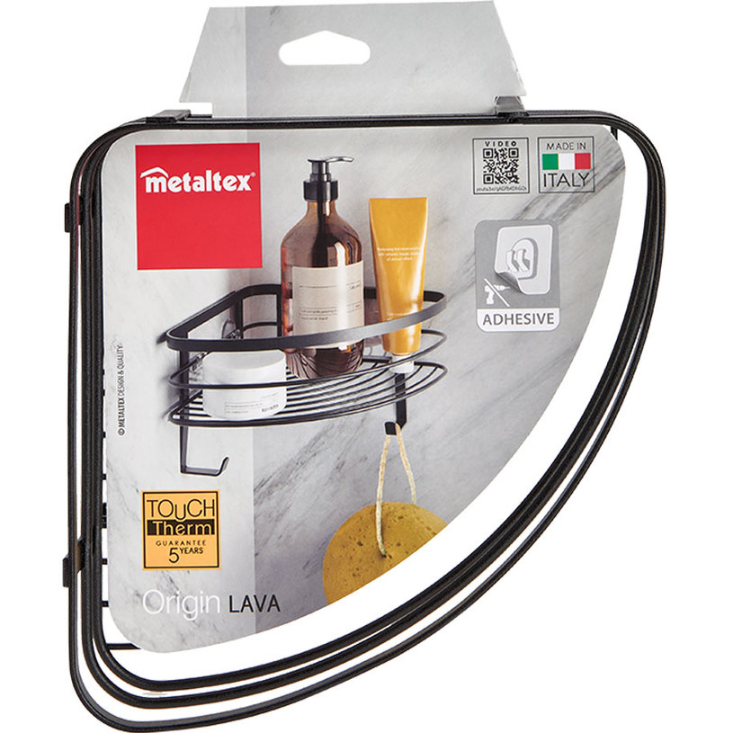 ЪГЛОВА ЕТАЖЕРКА U-FIX LAVA, 25x25x13 ЪГЛОВА ЕТАЖЕРКА U-FIX LAVA, 25x25x13