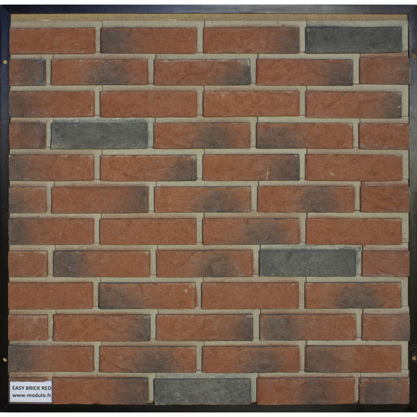 #СТЕННА ОБЛИЦОВКА EASY BRICK RED 0.64^ #СТЕННА ОБЛИЦОВКА EASY BRICK RED 0.64^