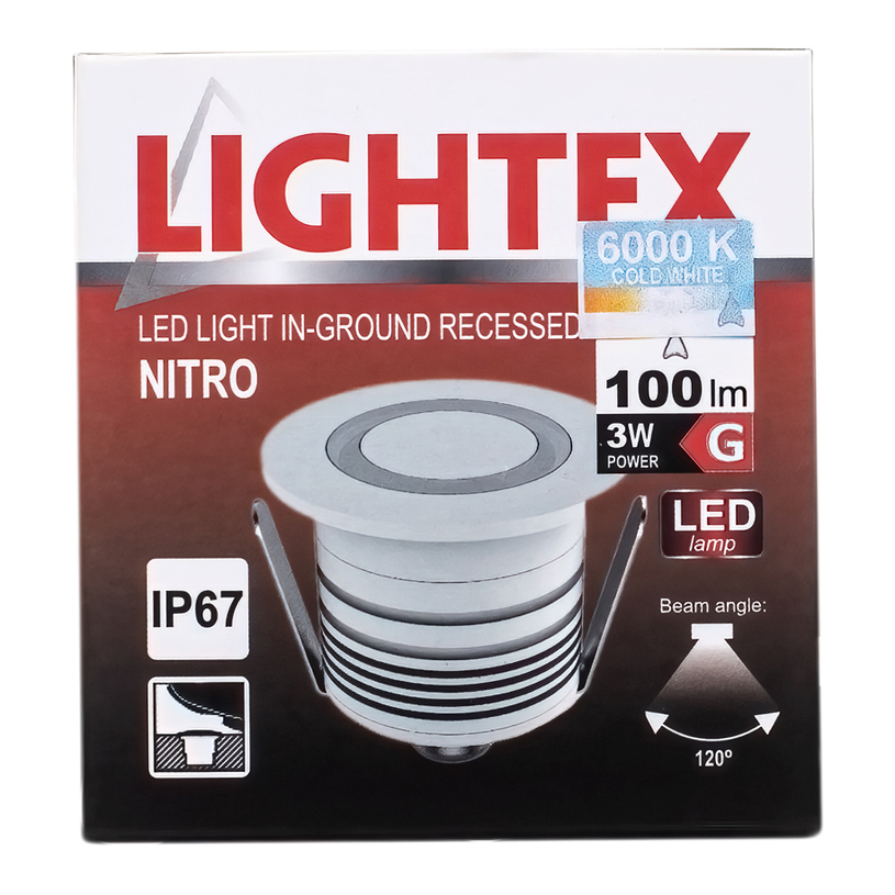 LED ТЯЛО ЗА ВГР. В ЗЕМЯ 3W LIGHTEX LED ТЯЛО ЗА ВГР. В ЗЕМЯ 3W LIGHTEX