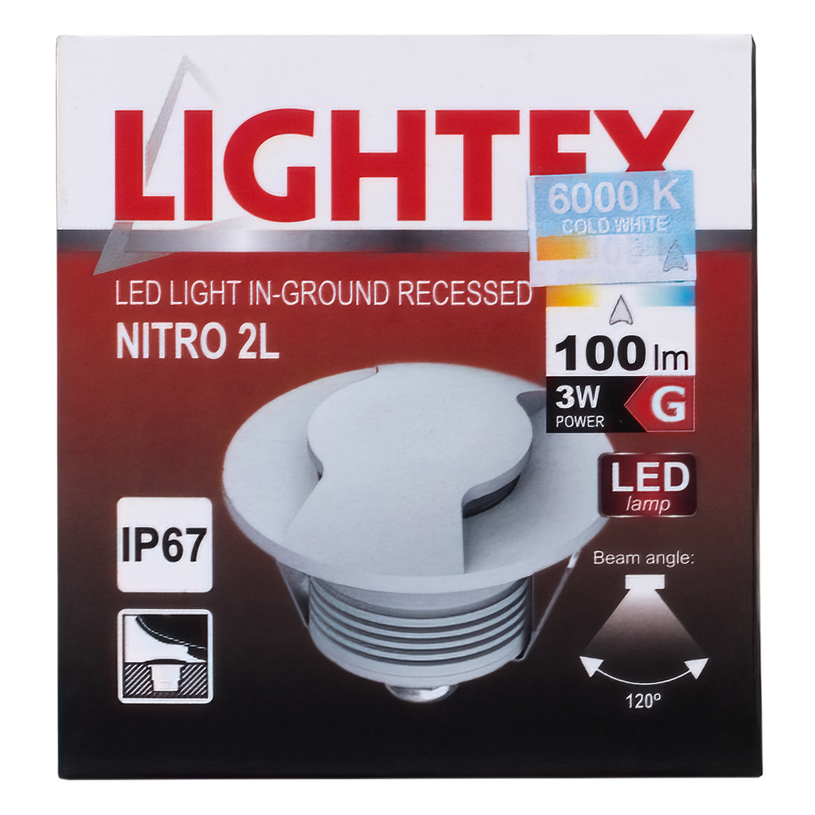 LED ТЯЛО ЗА ВГР. В ЗЕМЯ 3W 2L LIGHTEX LED ТЯЛО ЗА ВГР. В ЗЕМЯ 3W 2L LIGHTEX
