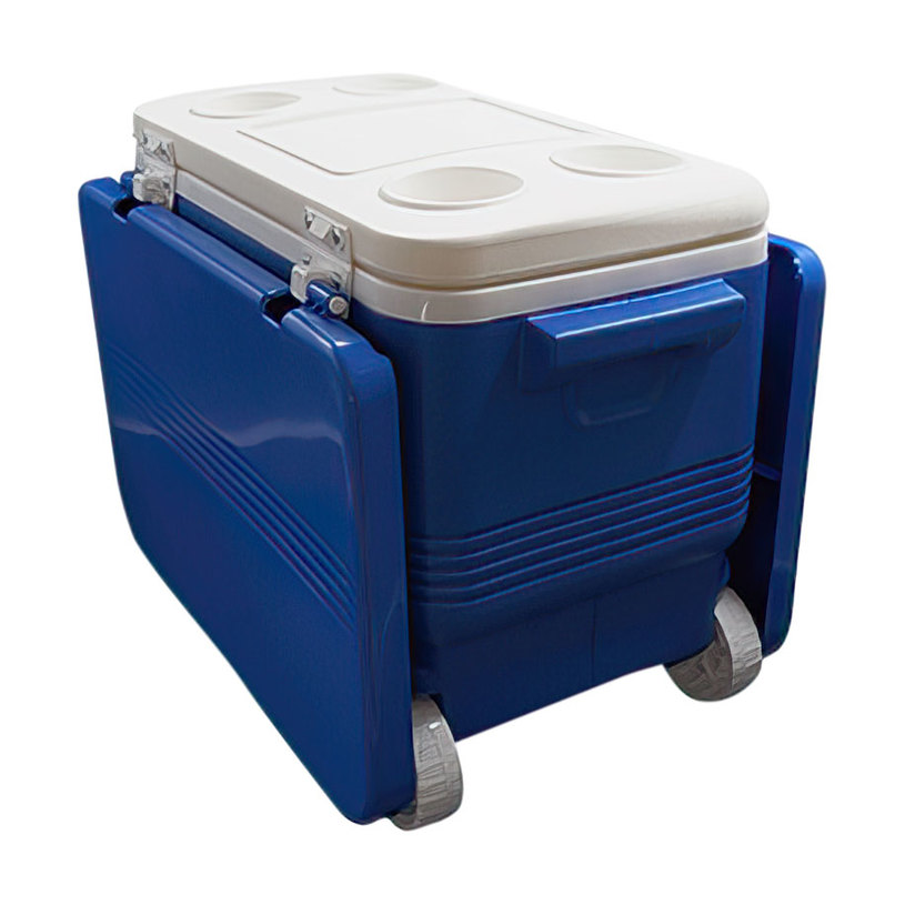 ХЛАДИЛНА КУТИЯ С МАСА И КОЛЕЛА KALE 45L ХЛАДИЛНА КУТИЯ С МАСА И КОЛЕЛА KALE 45L