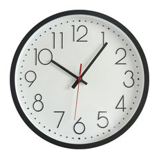 СТЕНЕН ЧАСОВНИК ЧЕРНО/БЯЛО Ф30 CM СТЕНЕН ЧАСОВНИК ЧЕРНО/БЯЛО Ф30 CM