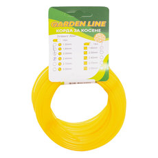 КОРДА ЗА ТРИМЕР ПРОФИЛ КРЪГ GARDEN LINE 2.4 ММ 15 М КОРДА ЗА ТРИМЕР ПРОФИЛ КРЪГ GARDEN LINE 2.4 ММ 15 М