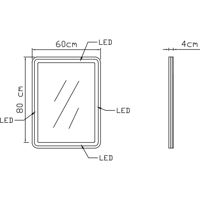 LED ОГЛЕДАЛО ЗА БАНЯ ЛИСАБОН LED ОГЛЕДАЛО ЗА БАНЯ ЛИСАБОН