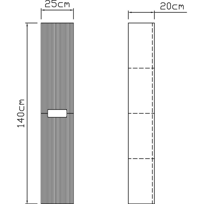 КОЛОНА ЛИСАБОН 25/140/20 В ЦВЯТ^ КОЛОНА ЛИСАБОН 25/140/20 В ЦВЯТ^