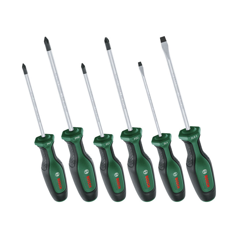 BOSCH КОМПЛЕКТ ОТВЕРТКИ ОТ 6 ЧАСТИ BOSCH КОМПЛЕКТ ОТВЕРТКИ ОТ 6 ЧАСТИ