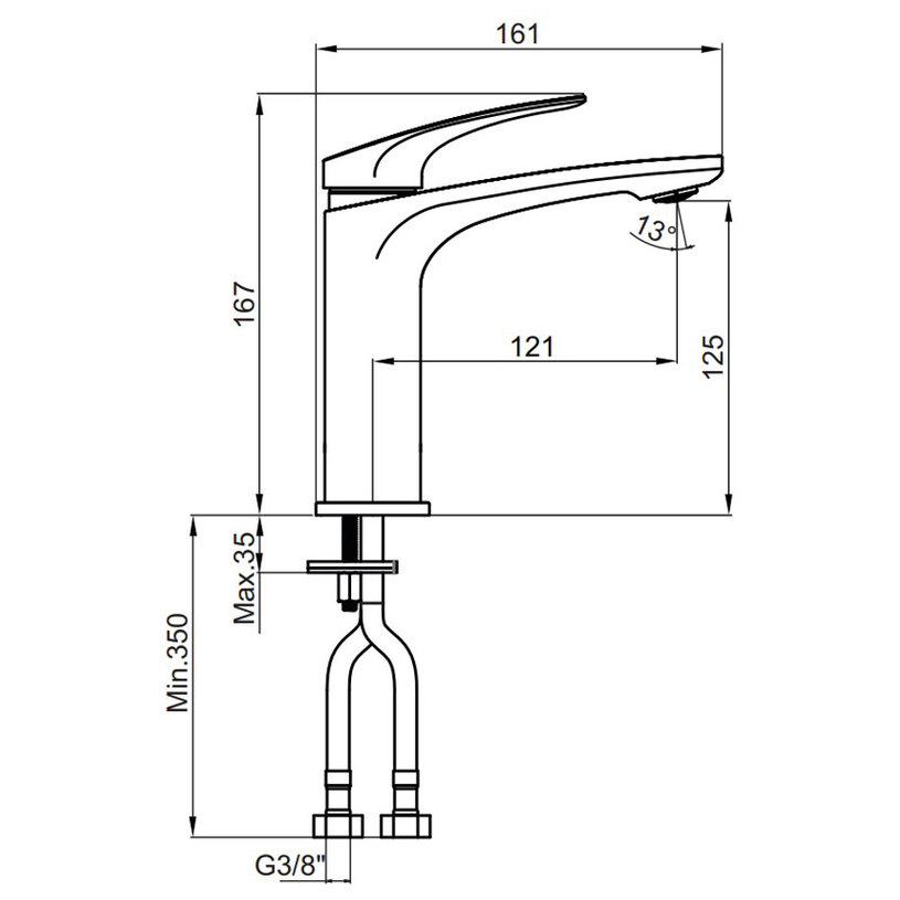 С-Л JASMINE ЗА УМИВ. WQ3W13500160004 С-Л JASMINE ЗА УМИВ. WQ3W13500160004