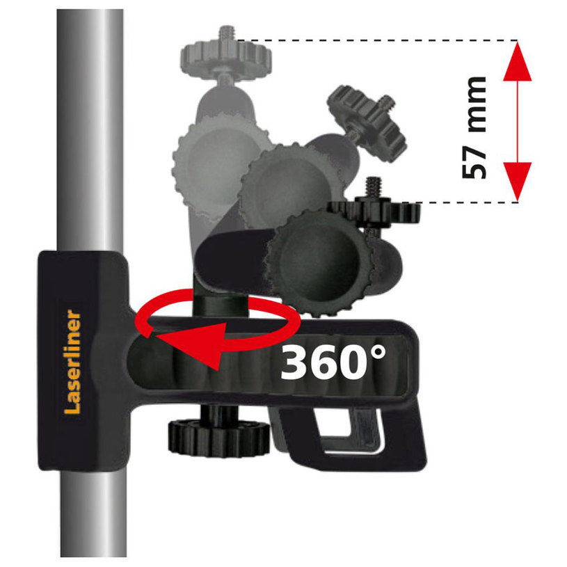 LASERLINER УНИВ. ЩИПКА FLEXCLAMP PLUS LASERLINER УНИВ. ЩИПКА FLEXCLAMP PLUS