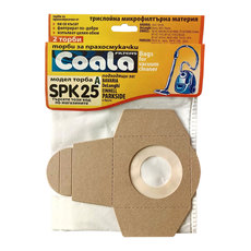 ТОРБИ ЗА ПРАХОСМУКАЧКА СИНТЕТИЧНИ 2 БРОЯ COALA SPK25-A ТОРБИ ЗА ПРАХОСМУКАЧКА СИНТЕТИЧНИ 2 БРОЯ COALA SPK25-A