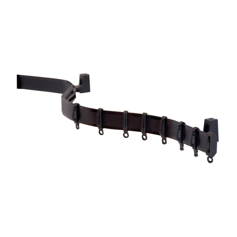 #КОРНИЗНА ШИНА FLEXLINE 350СМ ЧЕРНА К-КТ #КОРНИЗНА ШИНА FLEXLINE 350СМ ЧЕРНА К-КТ