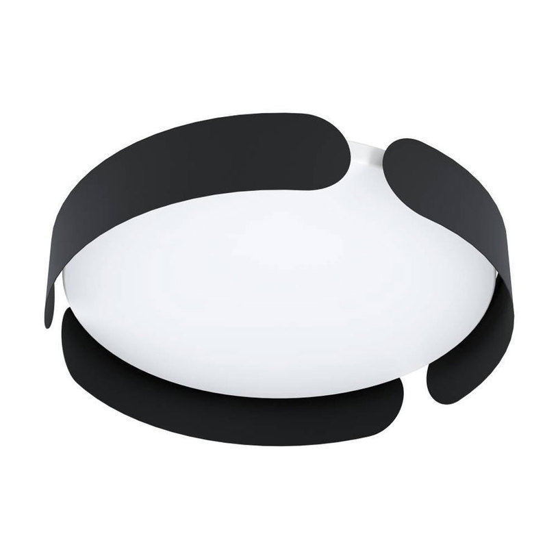 LED ПЛАФОН 24W 3K 35CM ЧЕРЕН VALCASOTTO^ LED ПЛАФОН 24W 3K 35CM ЧЕРЕН VALCASOTTO^