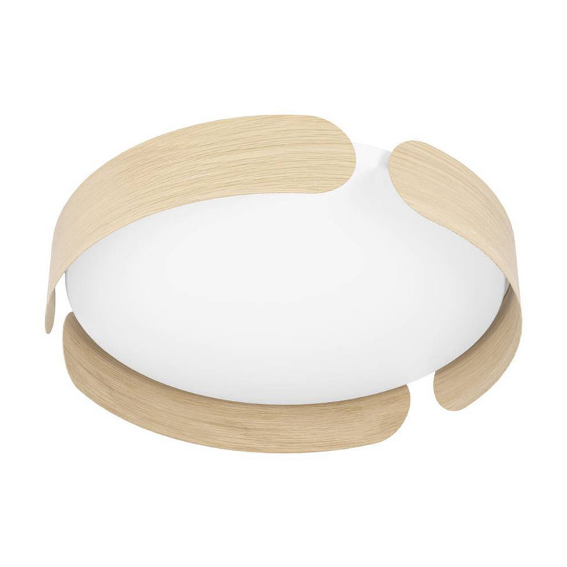 &LED ПЛАФОН 24W 3K 35CM ДЪБ VALCASOTTO^ &LED ПЛАФОН 24W 3K 35CM ДЪБ VALCASOTTO^