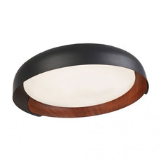 LED ПЛАФОН 24W 3000-6000K 46CM ЧЕРЕН/ДЪРВО LIGHTEX CABANA LED ПЛАФОН 24W 3000-6000K 46CM ЧЕРЕН/ДЪРВО LIGHTEX CABANA