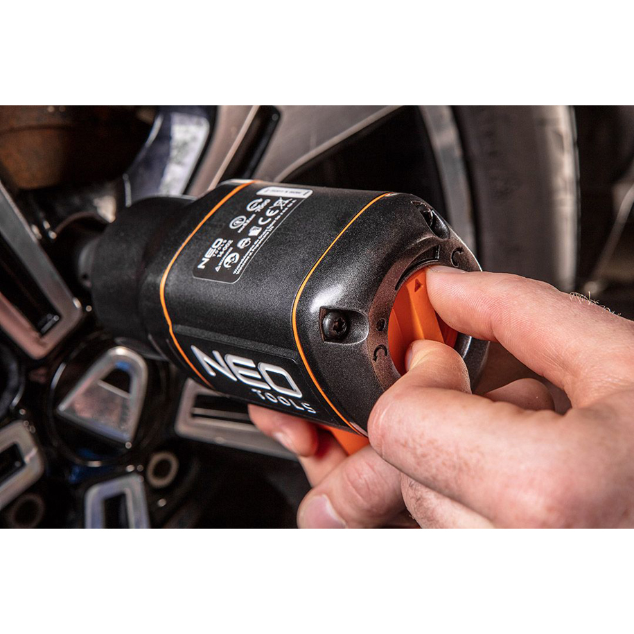 NEO Tools 14-002 Pneumatic Impact Wrench, 1/2", 1300 Nm