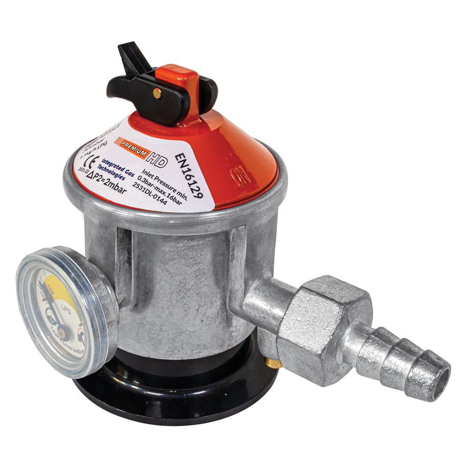 Pressure gauge for a quick check before cooking
