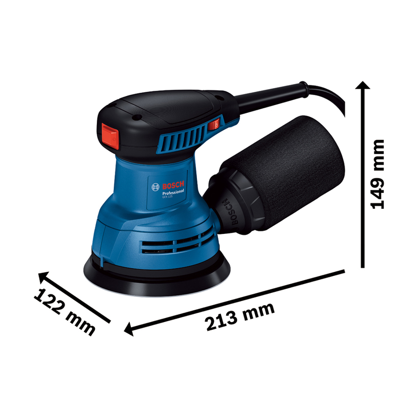 BOSCH BLUE ЕКСЦЕНТЪРШЛАЙФ GEX 125 BOSCH BLUE ЕКСЦЕНТЪРШЛАЙФ GEX 125