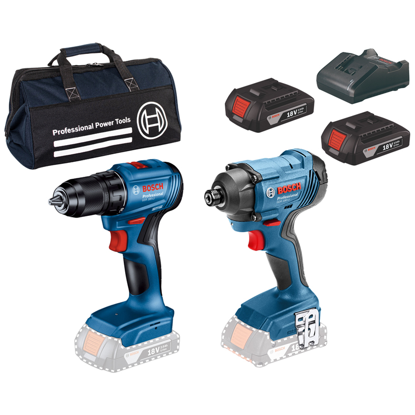 BOSCH BLUE АКУМ. К-КТ GSR 185+GDR180 BOSCH BLUE АКУМ. К-КТ GSR 185+GDR180