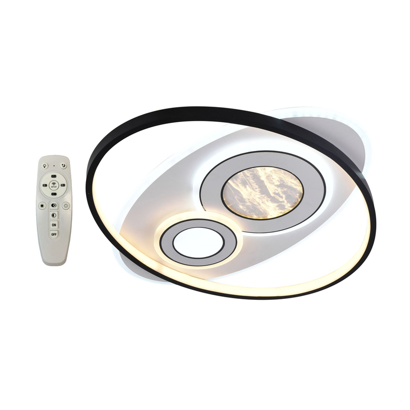 LED ПЛАФОН 100W ДУ BLURRED CIRCLE D-IL^^