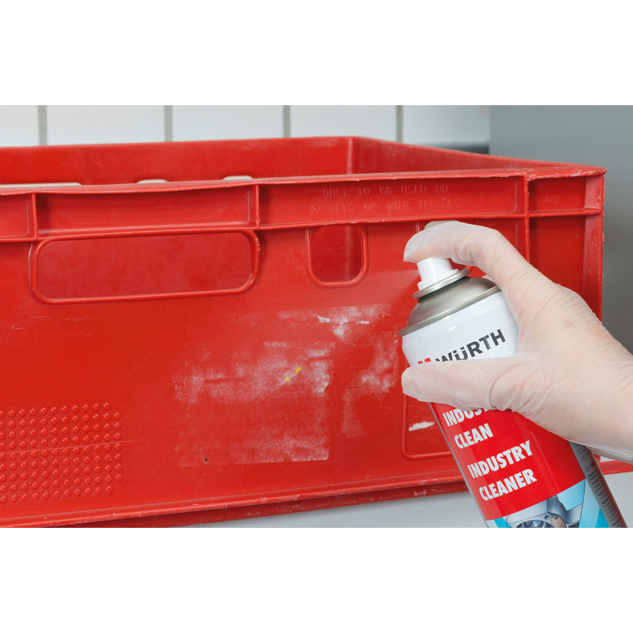 Degreases wax, oils and rubber marks