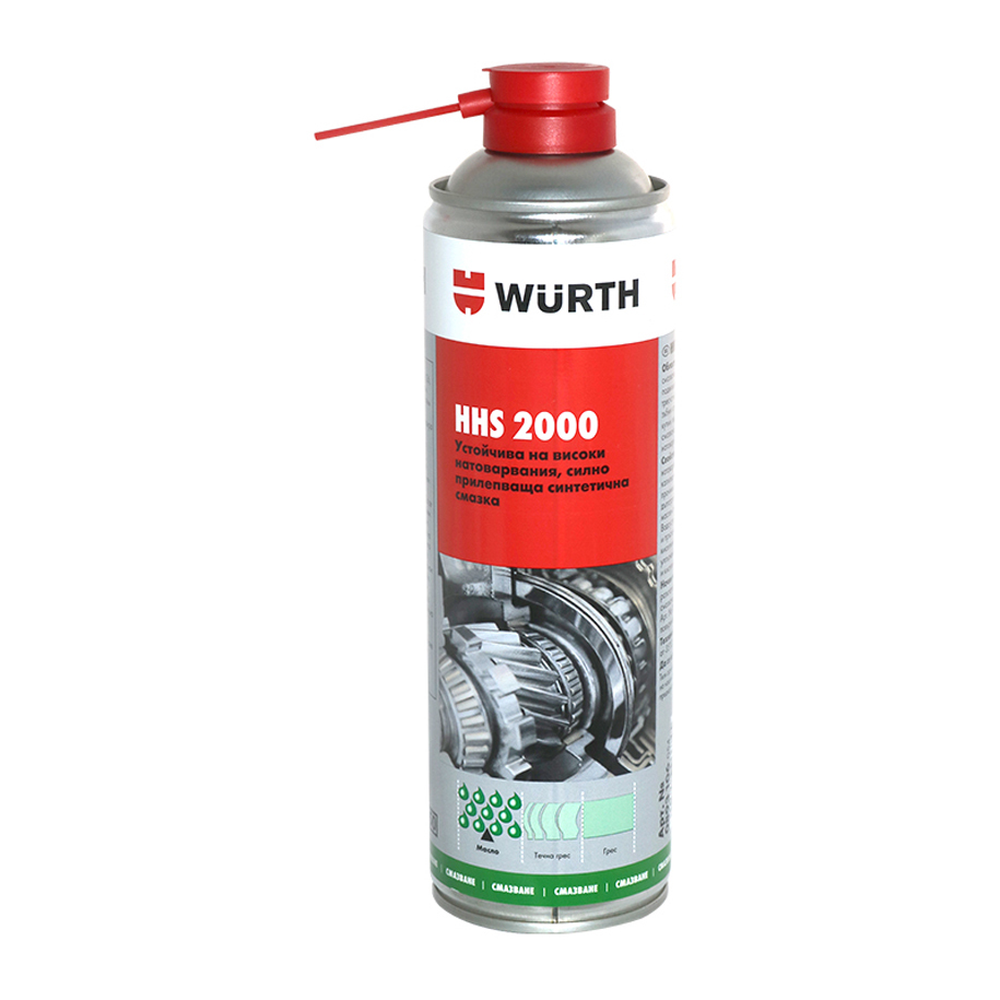 WÜRTH HHS 2000 Adhesive Lubricant Spray, 500 ml