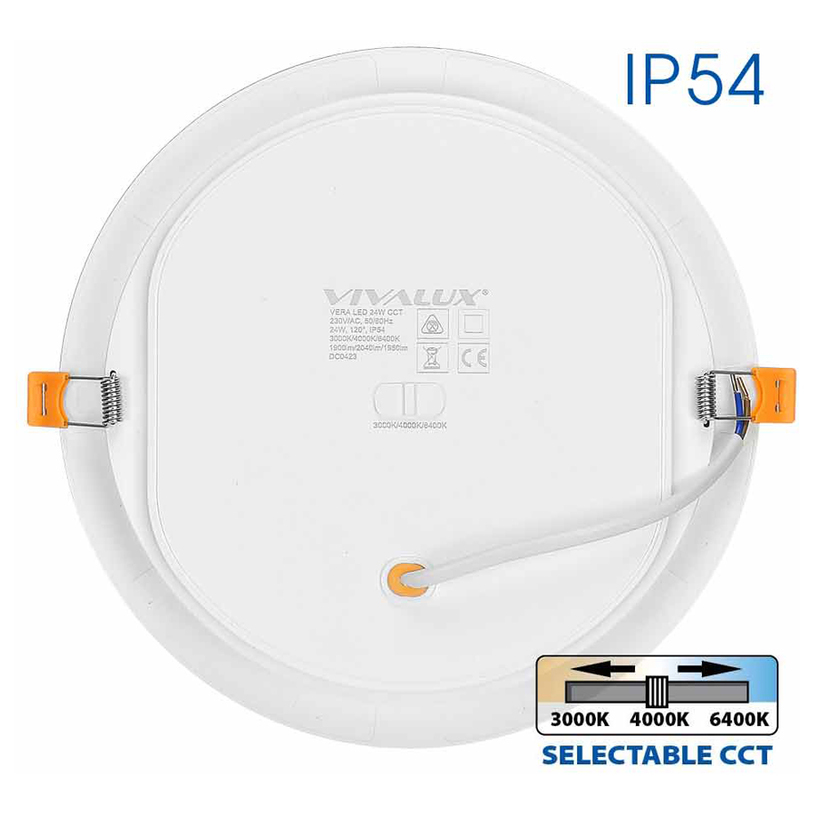 LED ЛУНА 24W 3-64K IP54 КРЪГ VERA VIVA LED ЛУНА 24W 3-64K IP54 КРЪГ VERA VIVA
